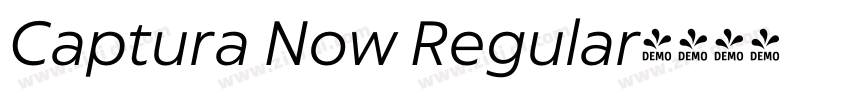 Captura Now Regular字体转换